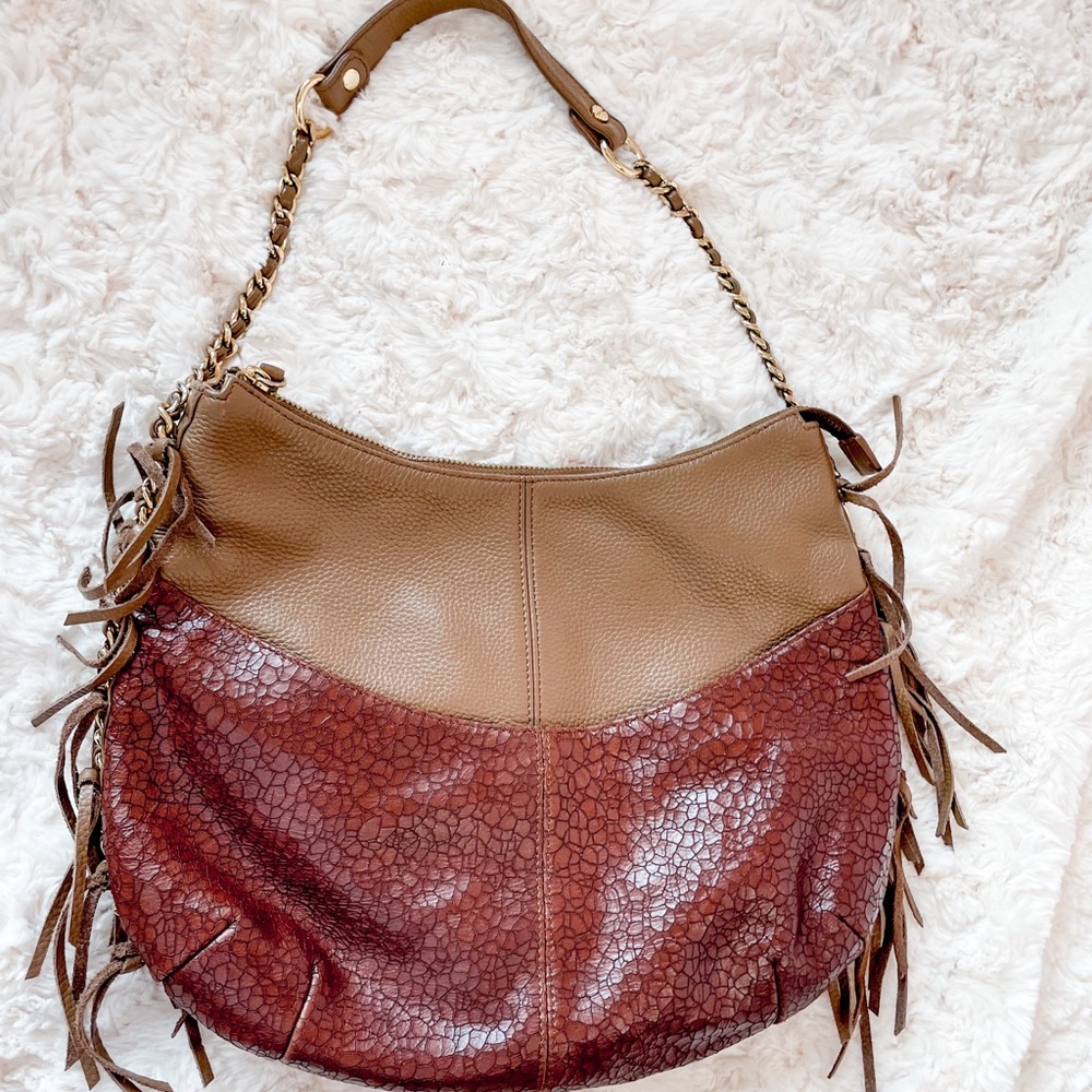 Bodhi brown leather purse